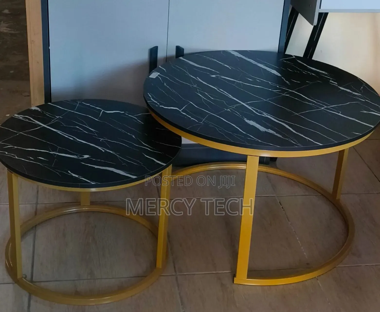 2-Piece MDF Nesting Coffee Tables