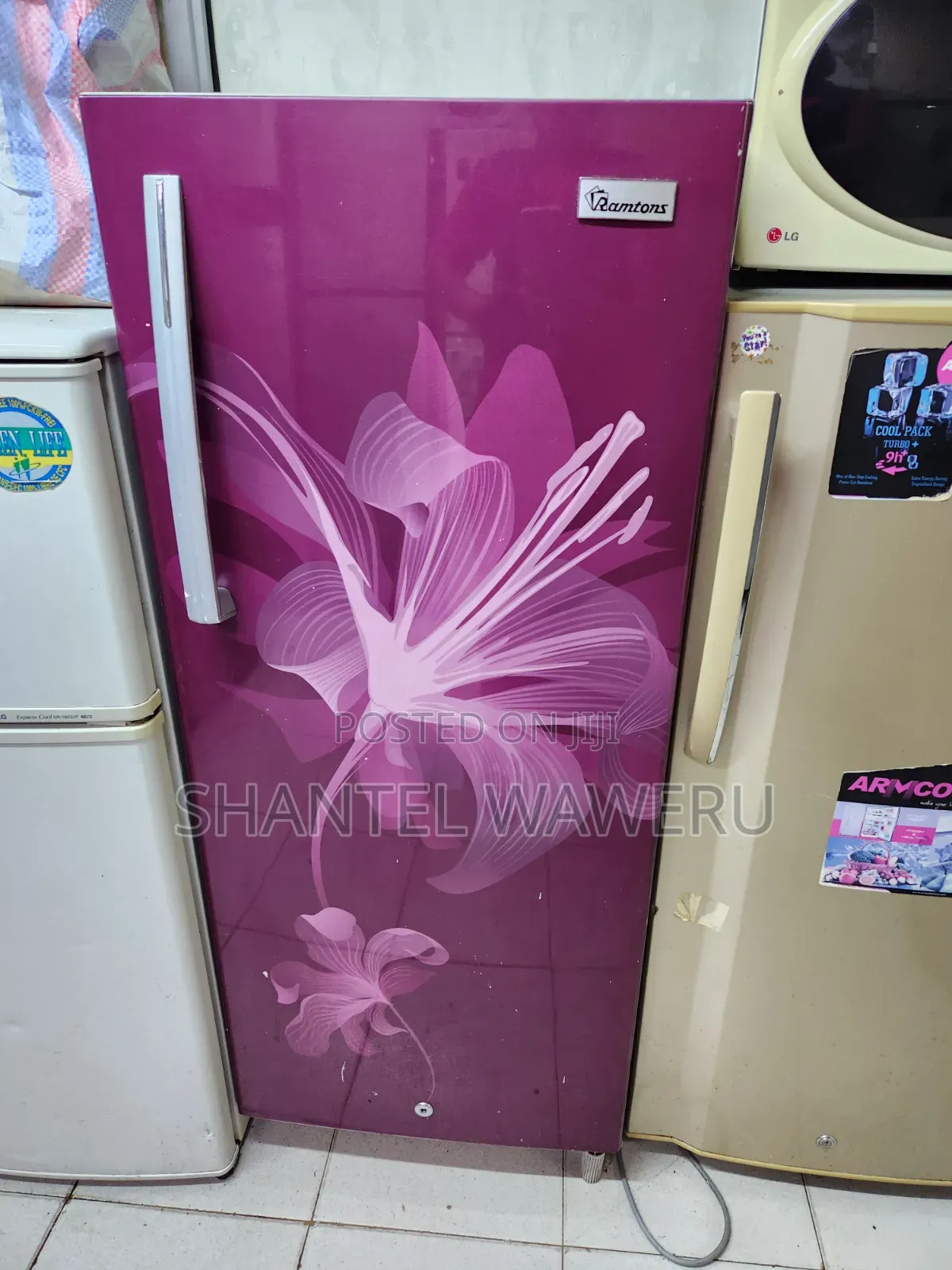 Ramtoms One Door Fridge 180litres