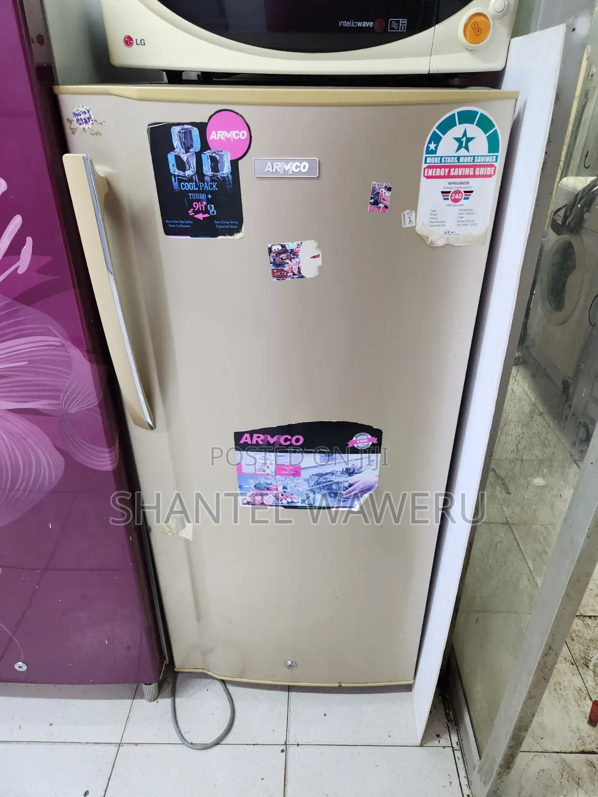 Specious Armco One Door Fridge