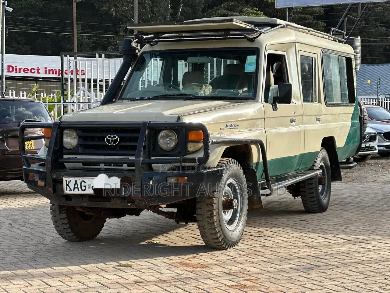 Toyota Land Cruiser 1995 Beige