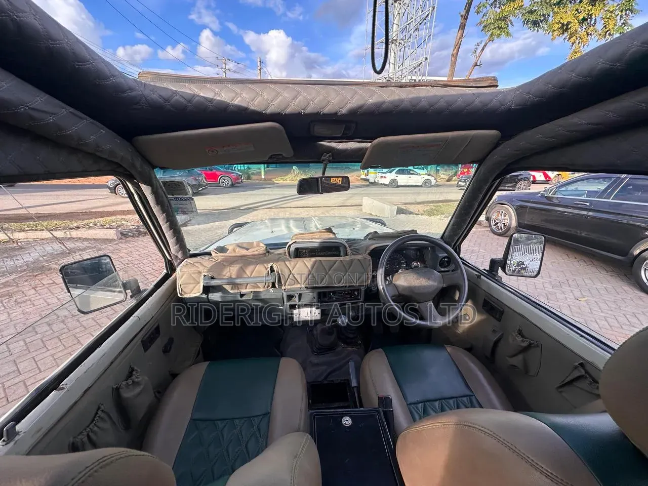 Toyota Land Cruiser 1995 Beige