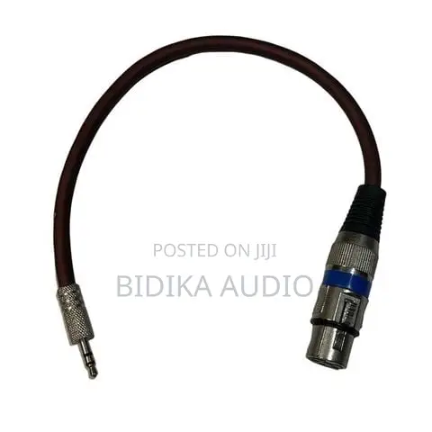 New XLR Female to 3.5mm (1/8") TRS Stereo Jack Microphone Cable 1.5m