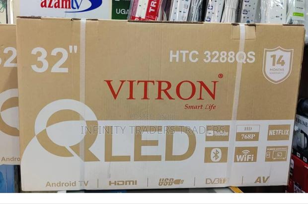 *Vitron 32" Qled Smart Android Frameless