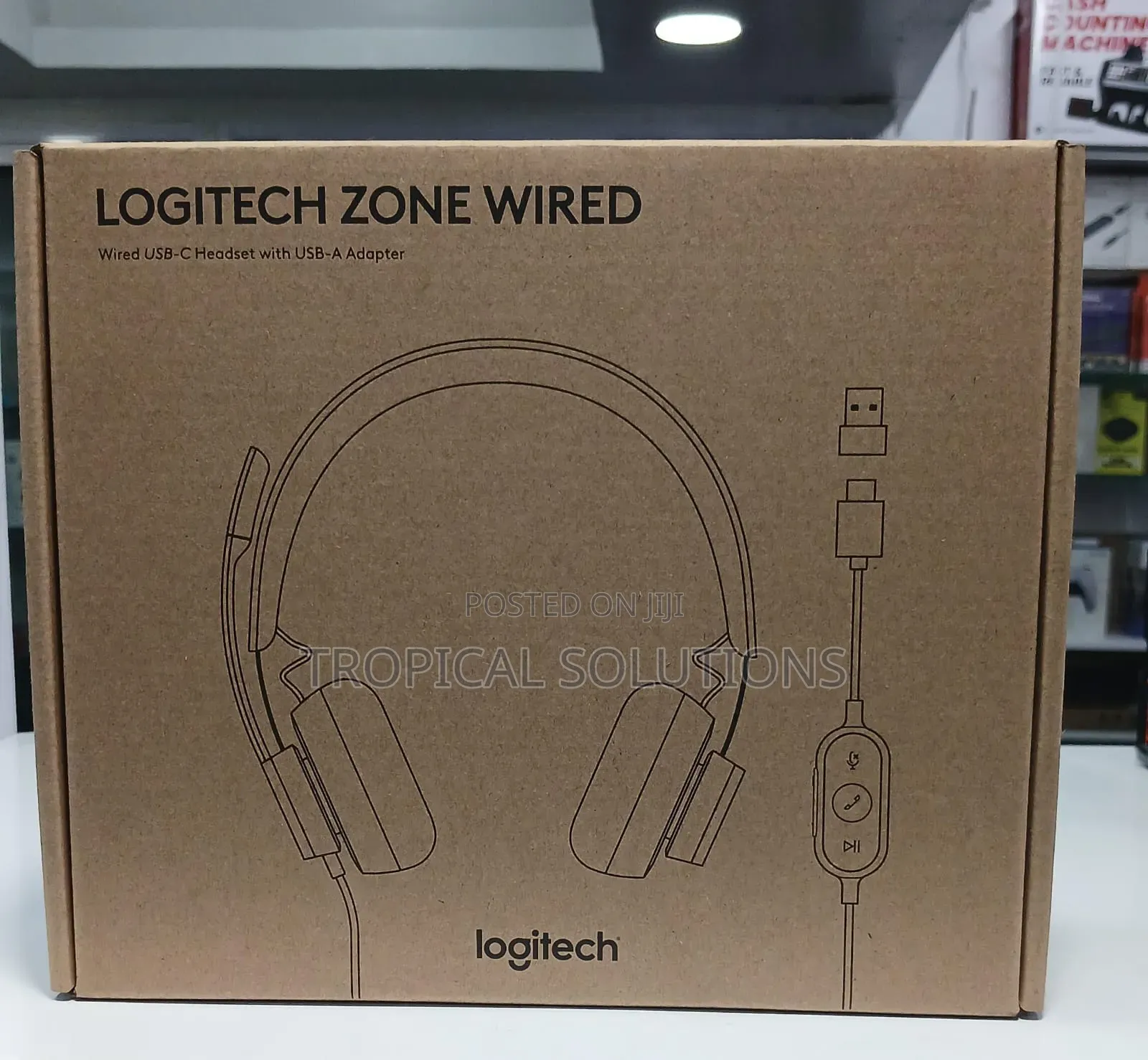 Logitech Zone Wired Usb - C to Usb a Headset