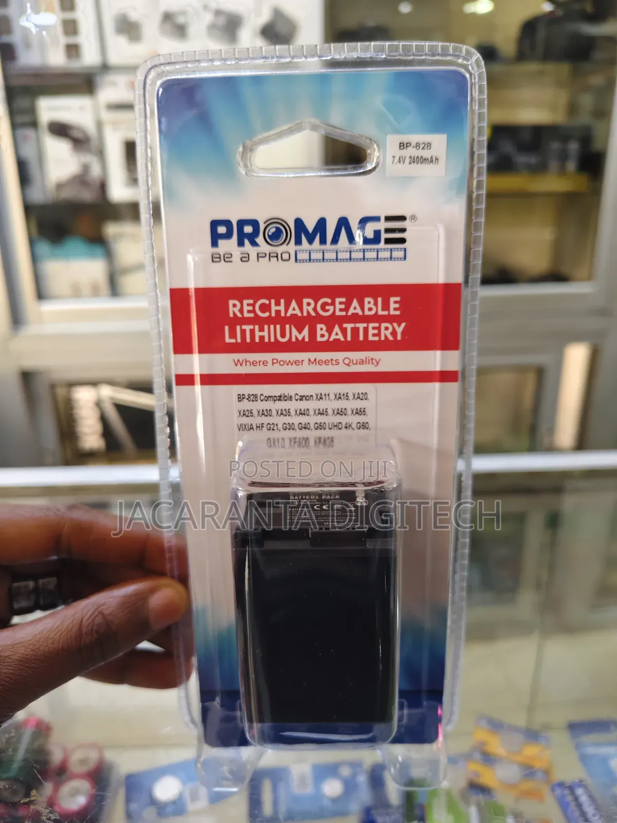 Promage Battery for Canon Bp-828