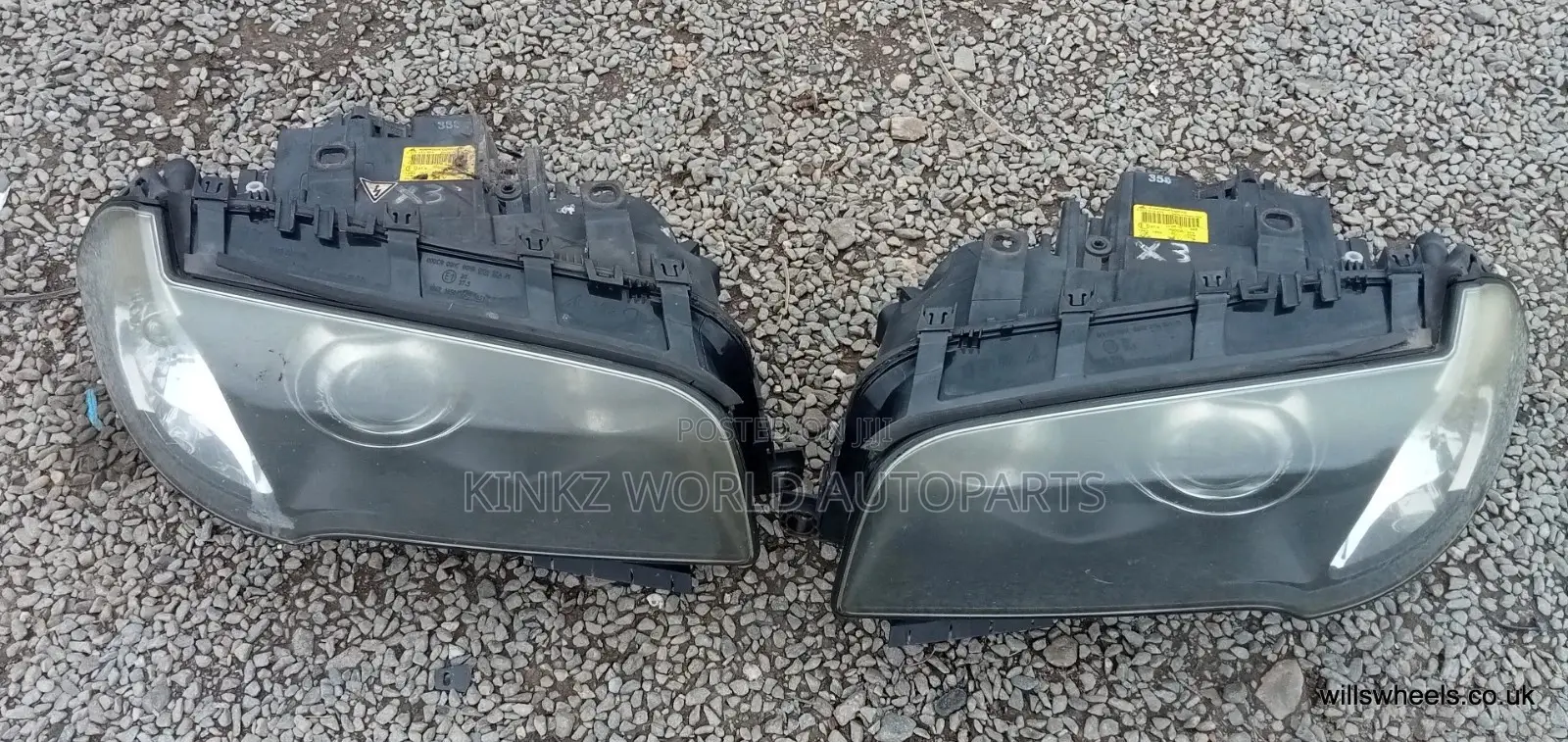BMW E83 X3 Pre-Lci Front Light Xenon Headlights 2007-2010 Pair