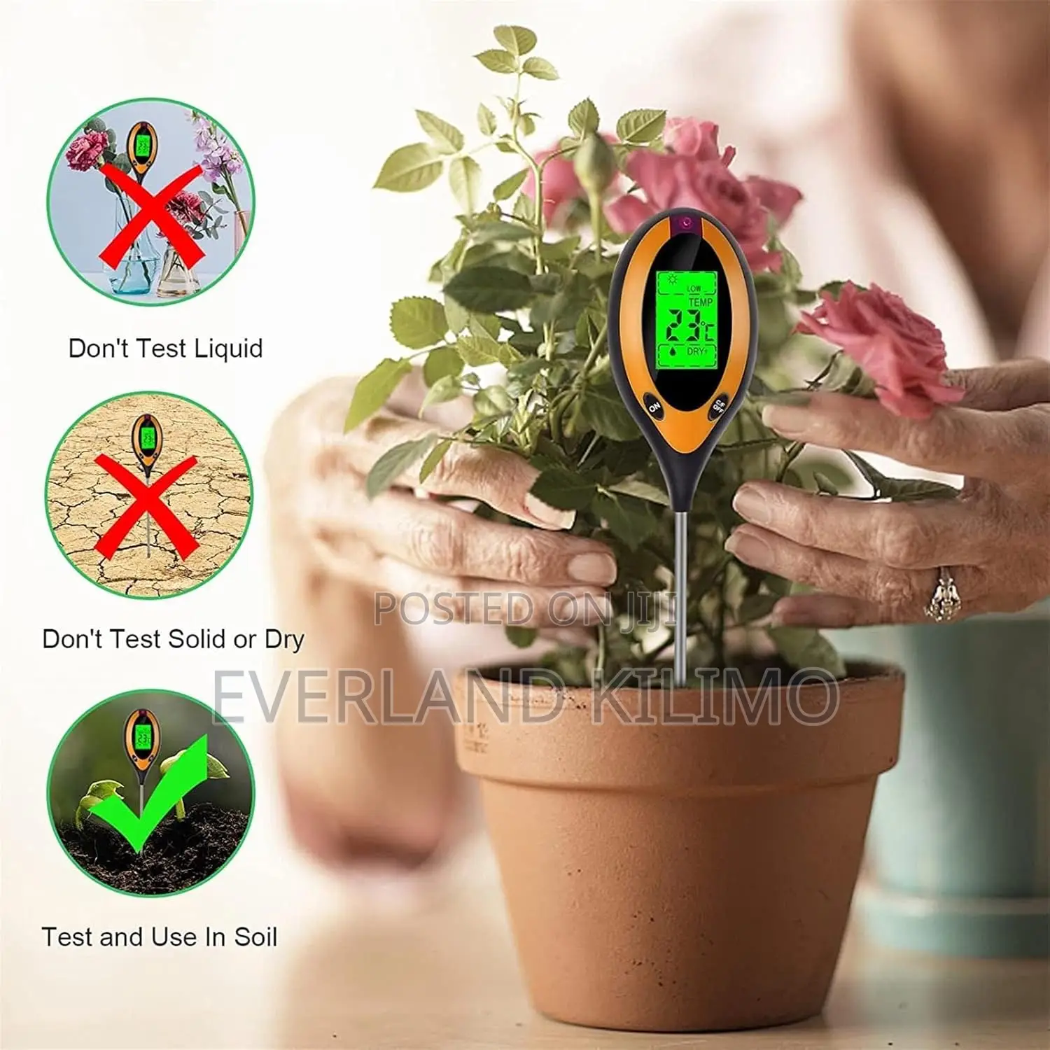 Plant Water Meter, Soil Ph Tester
