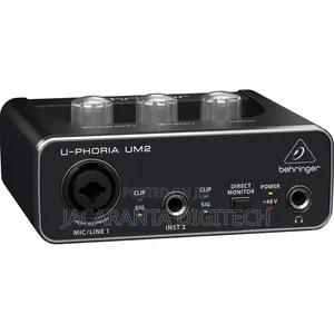 Behringer U-Phoria Um2 Usb Audio Interface