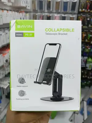 Bavin Ps-37 Collapsible Telescopic Phone Bracket Stand Holder.