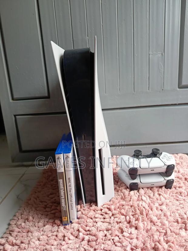 Ps5 With 2 Controllers( Read Description) - thumbnail 2