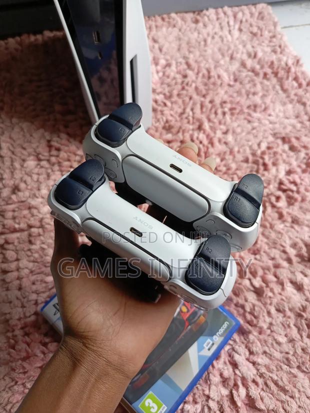 Ps5 With 2 Controllers( Read Description) - thumbnail 4