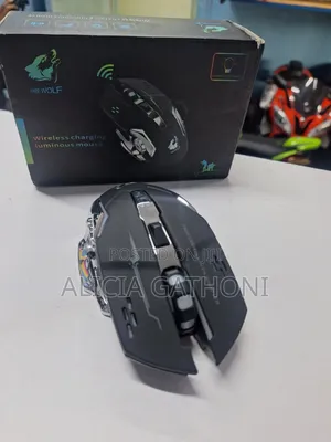 Free Wolf Wireless Charging Mouse