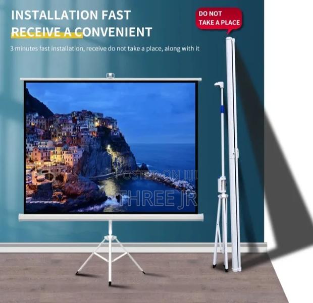 Tripod Projector Screens Available for Sale - thumbnail 2