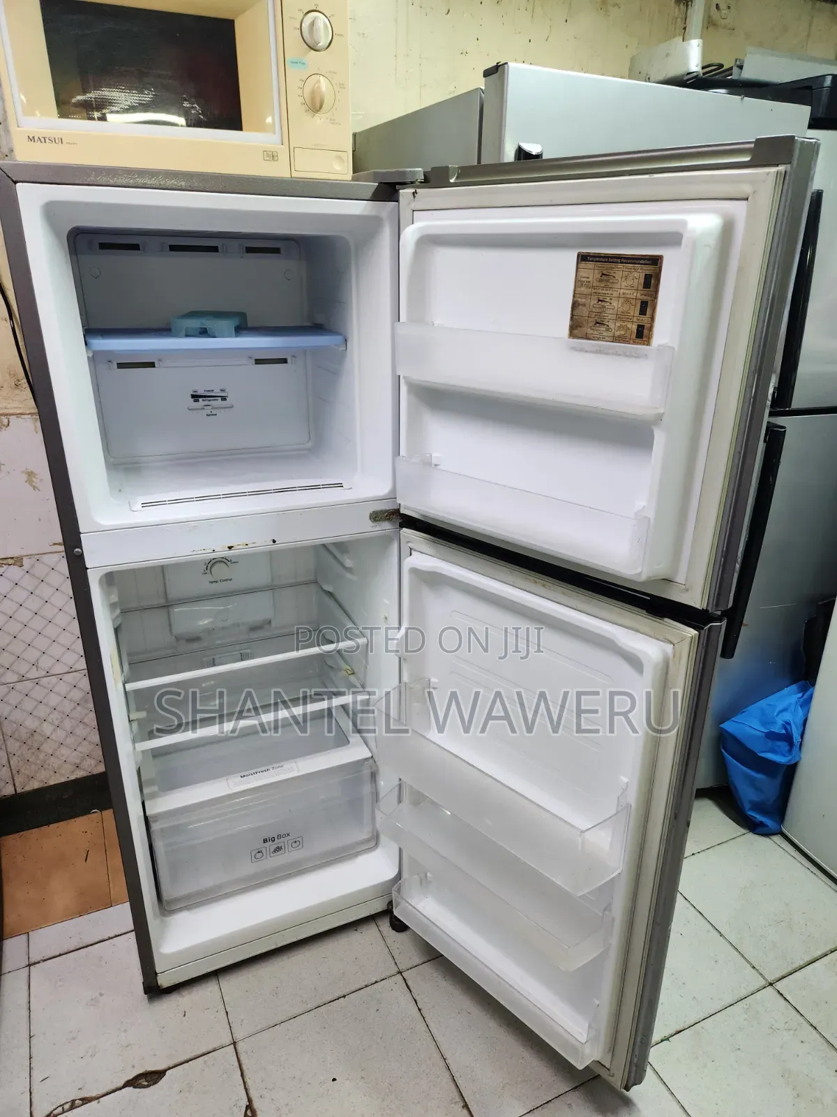 Energy Saving Silver Samsung Fridge