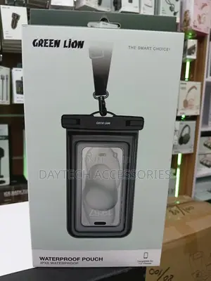 Green Lion Waterproof Pouch for Smartphones Up to 7.2 Inches.