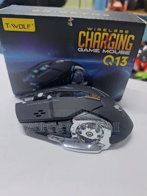 Wireless Gaming Twolf Rechargeable Mouse