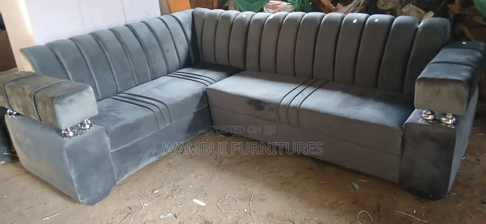 Brown Chester L Sofa Seat