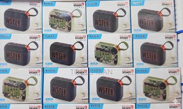 Wster Ws-336 Wireless Bluetooth Speaker: Super Bass, Fm Radio, Usb/Tf