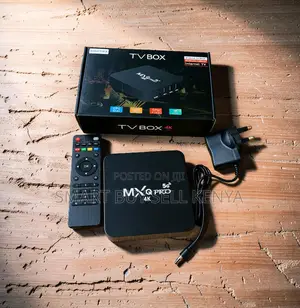 Remote Controlled MXQ Pro 8gb Ram+128gb Rom Ultra Hd Android Tv Box