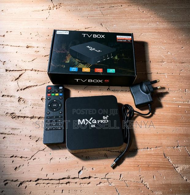 Remote Controlled MXQ Pro 8gb Ram+128gb Rom Ultra Hd Android Tv Box