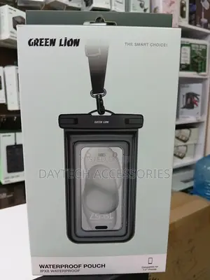 Green Lion Waterproof Ipx8 Pouch - Fits Devices Up to 7.2"