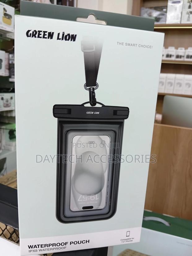 Green Lion Waterproof Phone Pouch Ipx8 Universal Swimming Case
