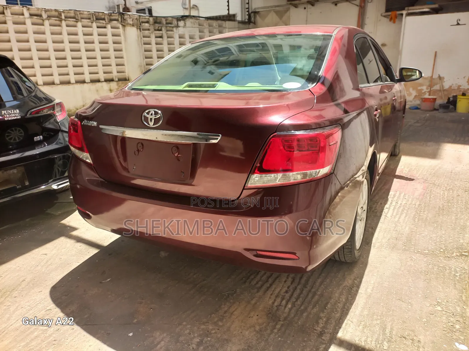 Toyota Allion 2019 Maroon