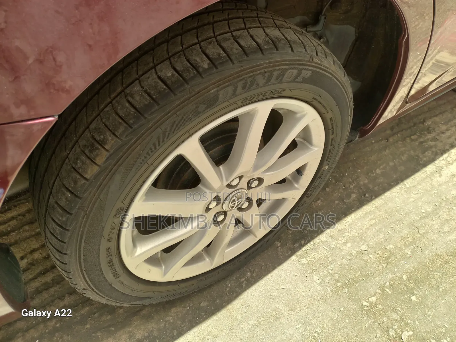 Toyota Allion 2019 Maroon
