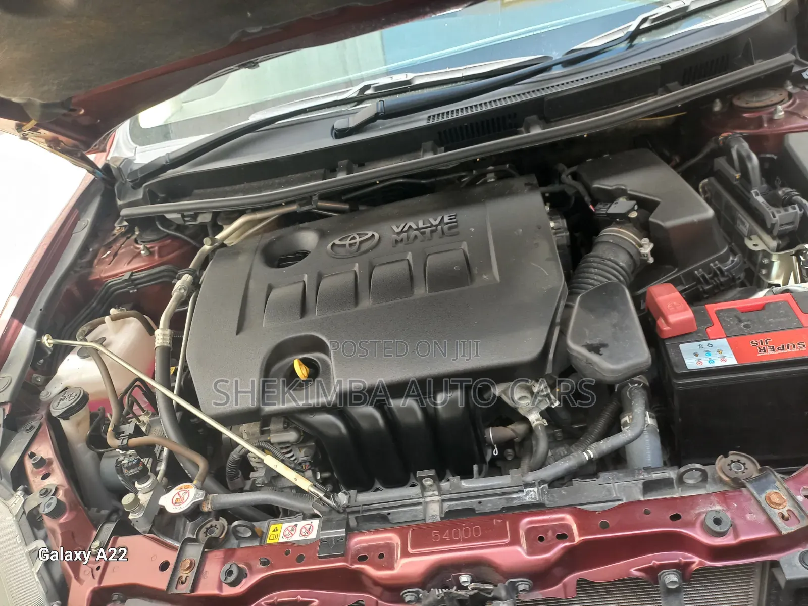 Toyota Allion 2019 Maroon