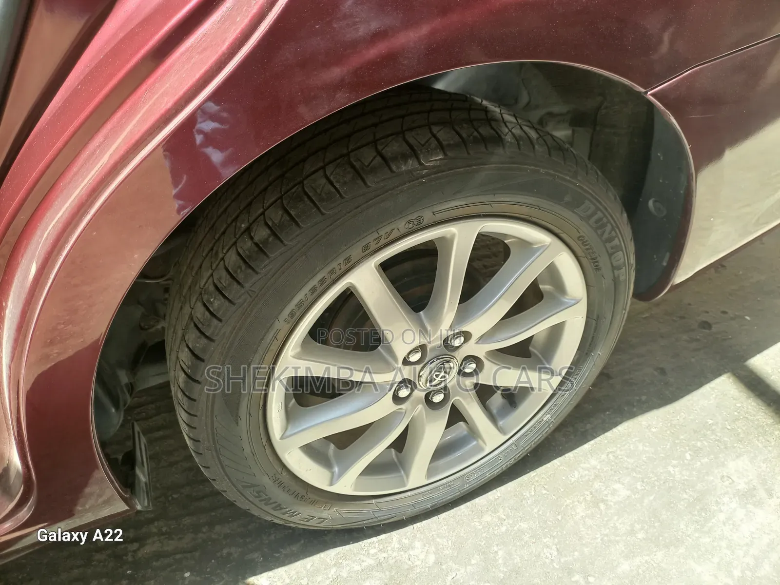 Toyota Allion 2019 Maroon