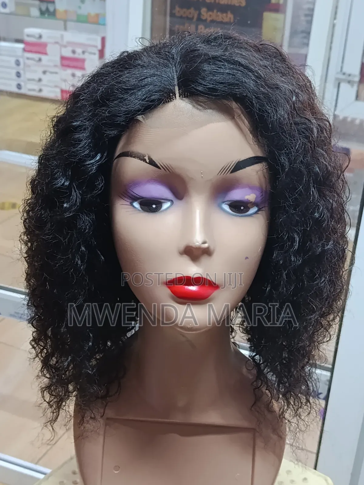 Curly Semi Human Hair