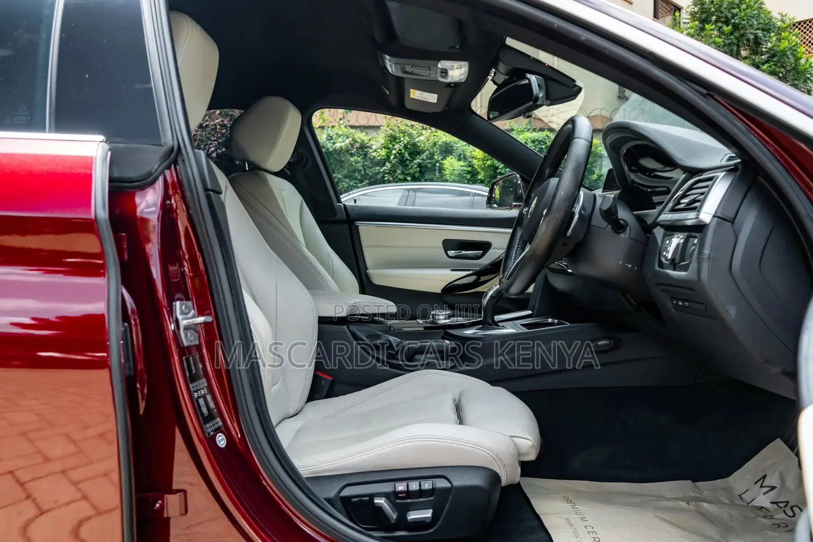BMW 4 Series 420i RWD 2018 Maroon