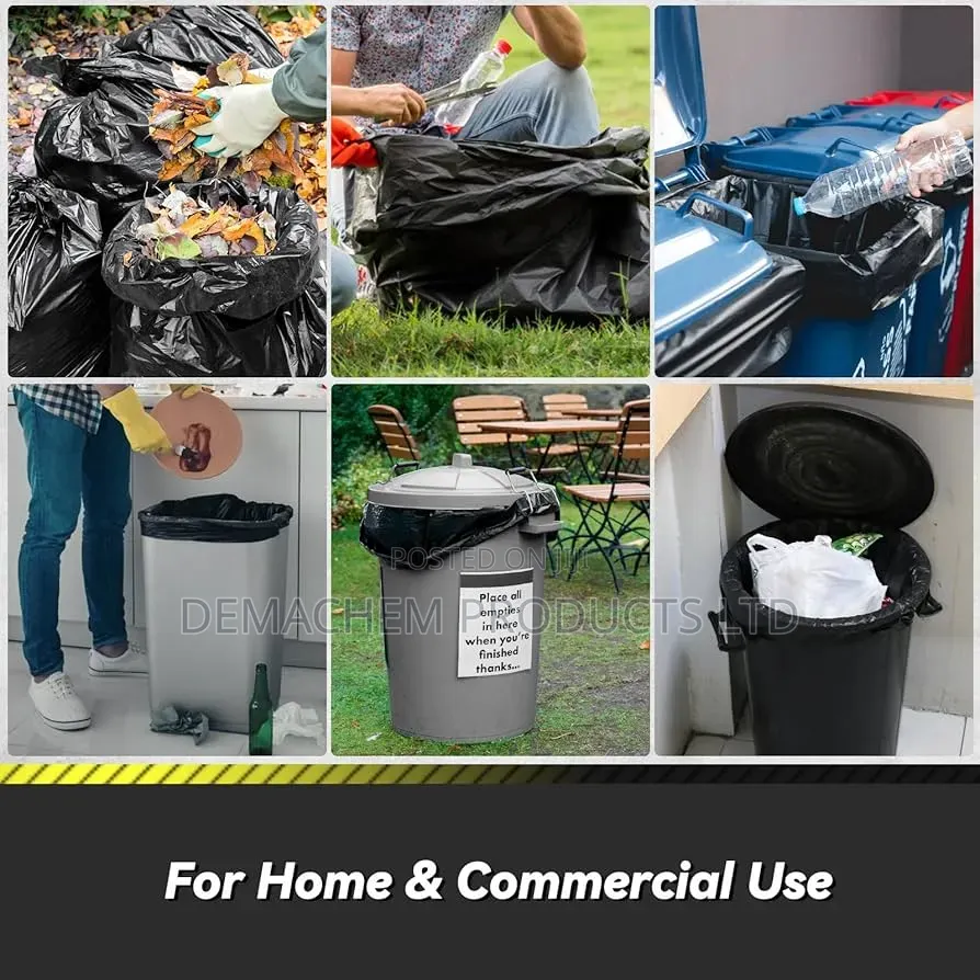 Garbagebags/Trash Bags All Sizes and Colours