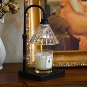 Bamboo Base Electric Candle Warmer