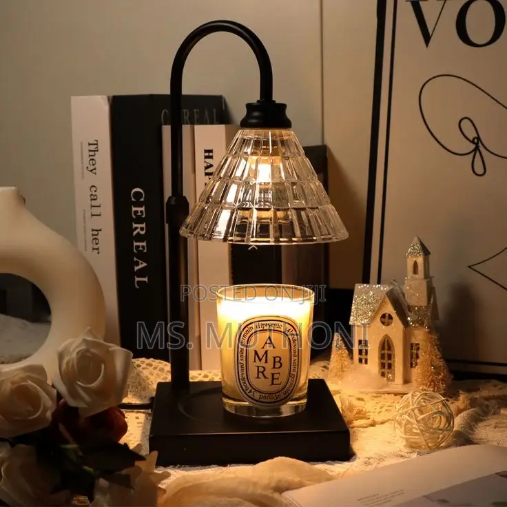 Bamboo Base Electric Candle Warmer