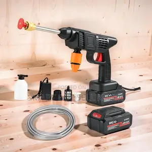 Compact High Performance 96v Cordless Pressure Washer Gun Machine