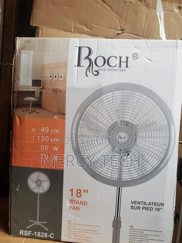 Roch 18" Stand Fan – Model RSF-1828-C