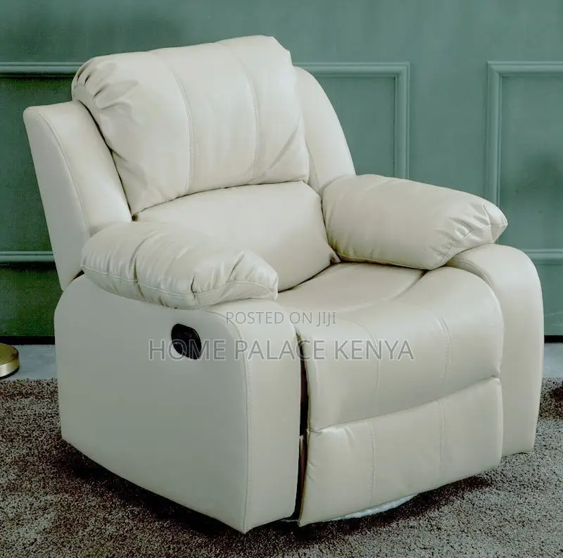 Home Sofa: 6 Seater High End Brown Leather Sectional Recliner Sofa