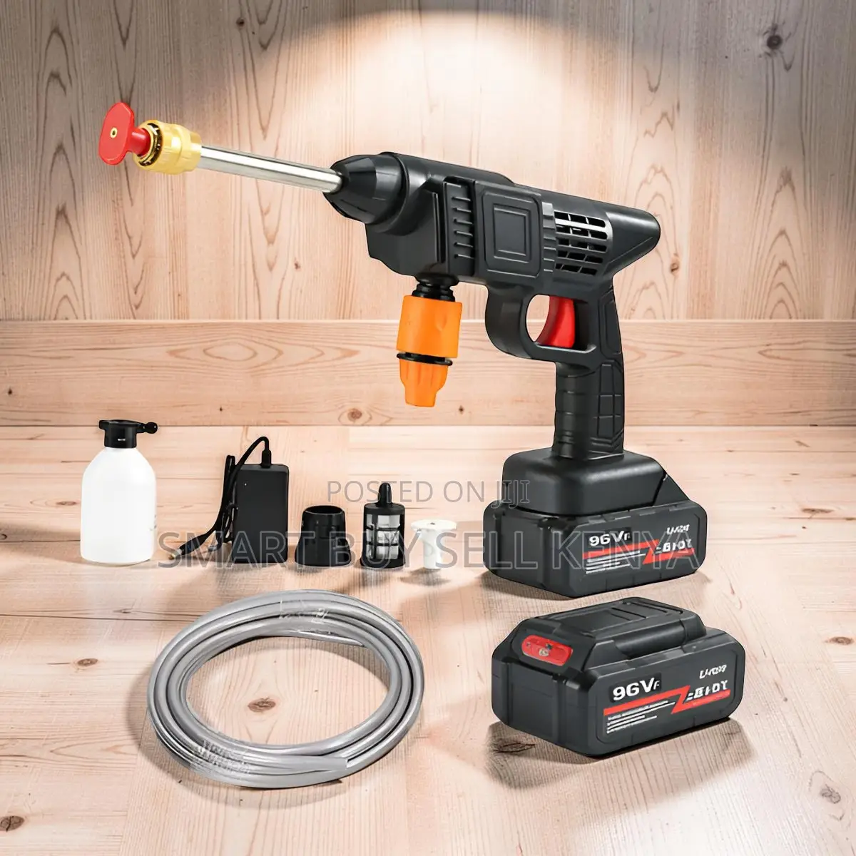 High-Quality Body Heavy Duty 96v Cordless Pressure Washer Gun Machine
