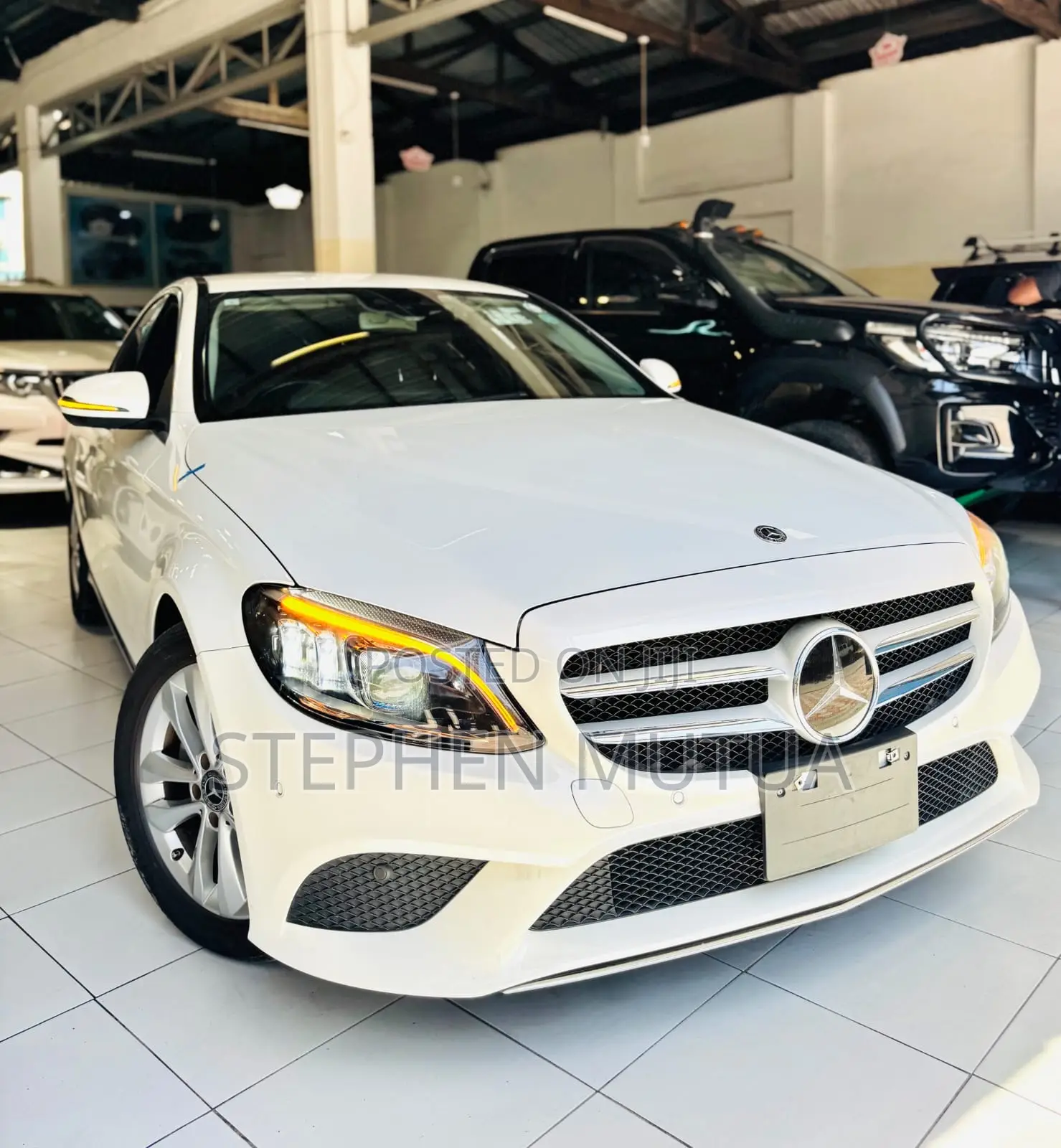Mercedes-Benz C200 2019 White
