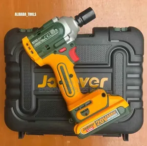210nm Cordless Impact Wrench and Driver 2-in-1 Jadever 20v 2.0ah Batts