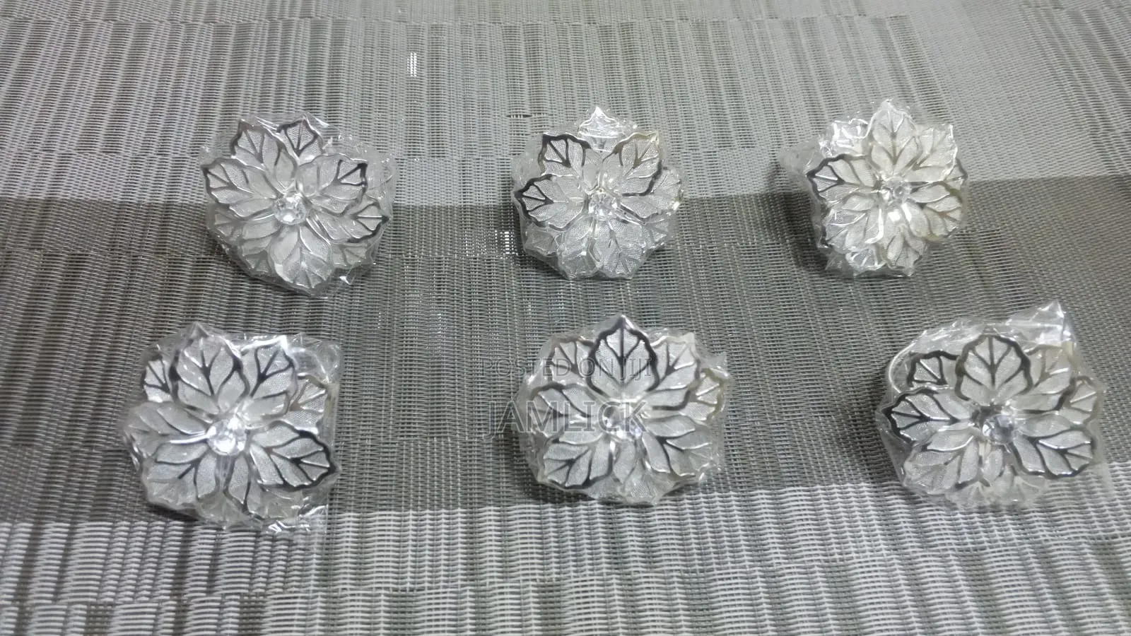 6pcs High Quality Napkin Rings Set - Pm