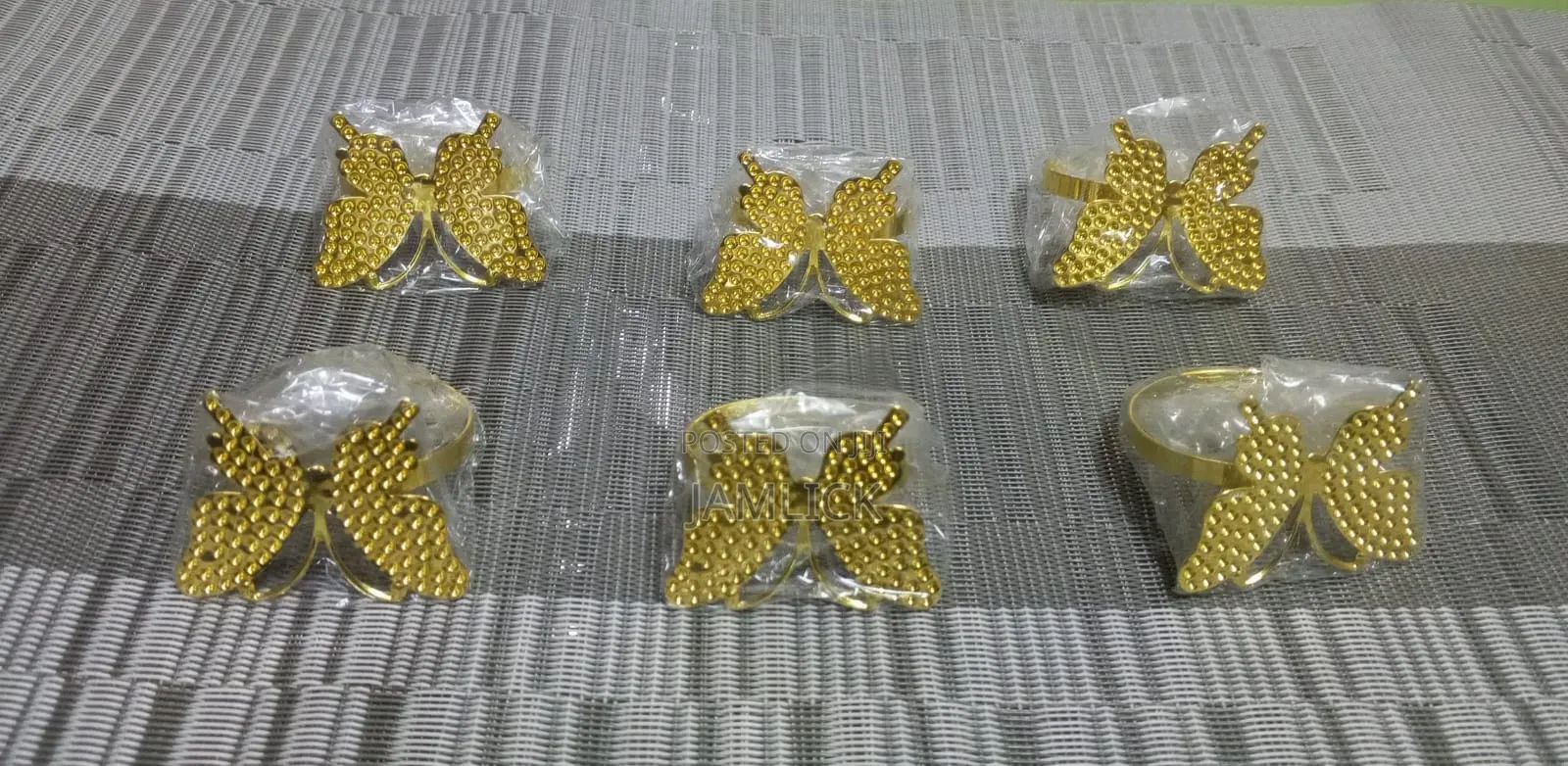 6pcs High Quality Napkin Rings Set - Pm