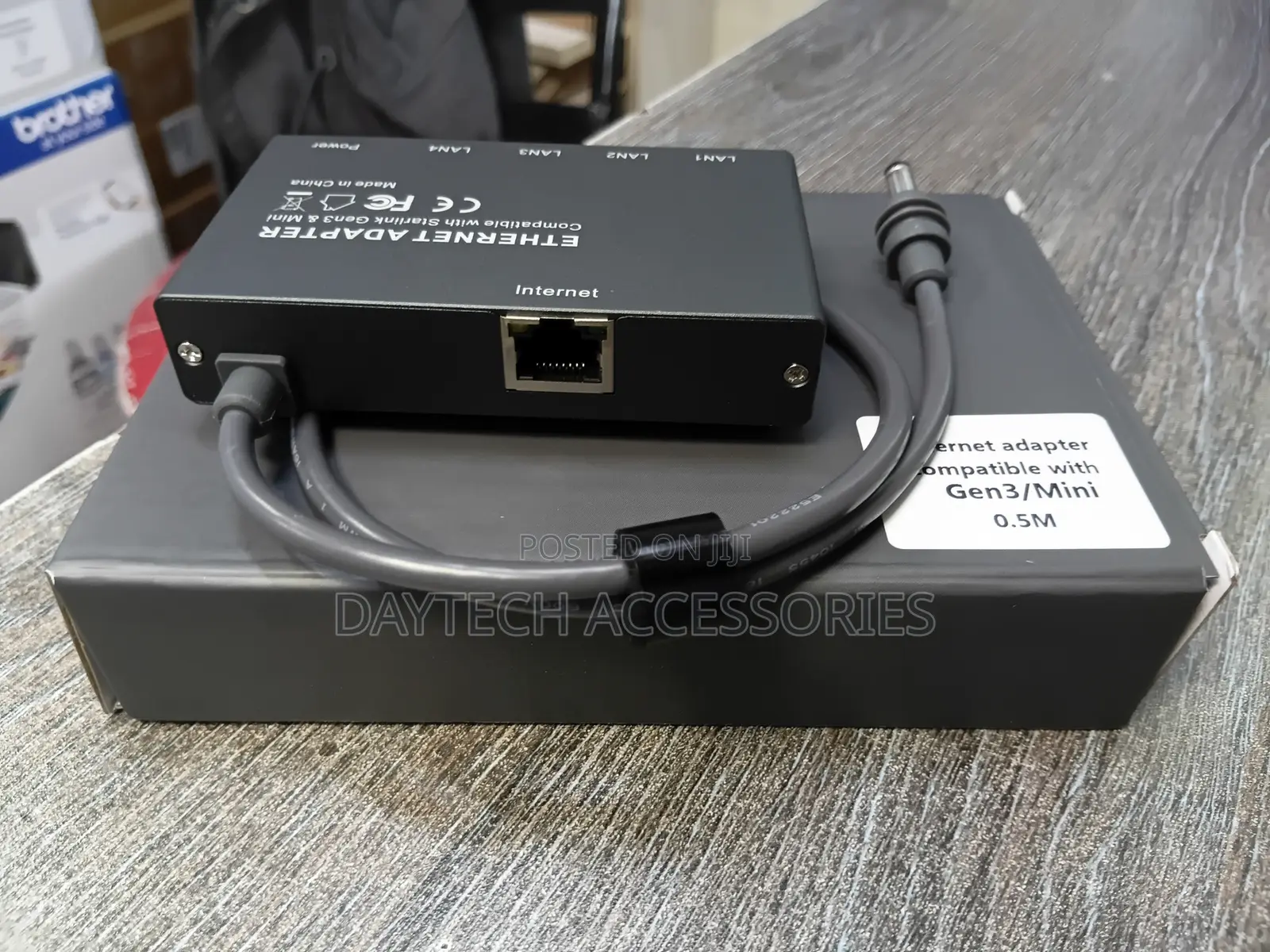 Starlink 4 Port Rj45 Multi-Port Ethernet Adapter Gen 3 / Mini
