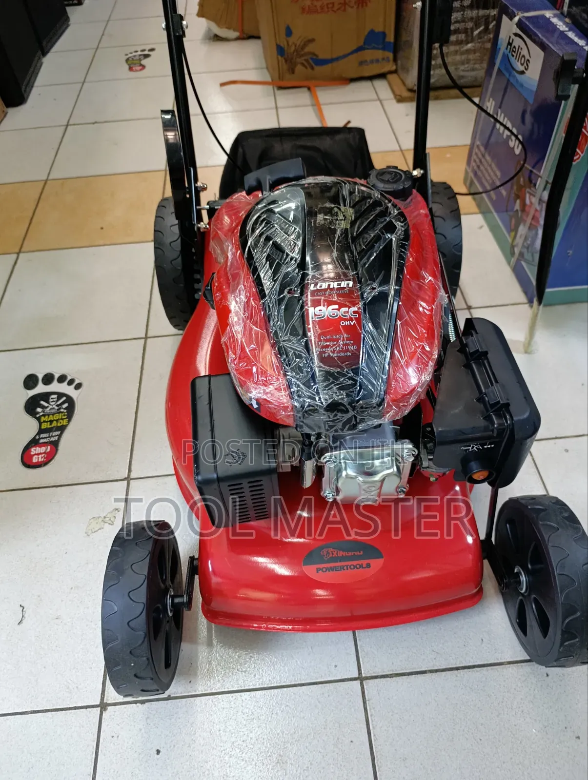 196cc Walk Behind Lawn Mower/ Petrol Engine 196cc Lawn Mower