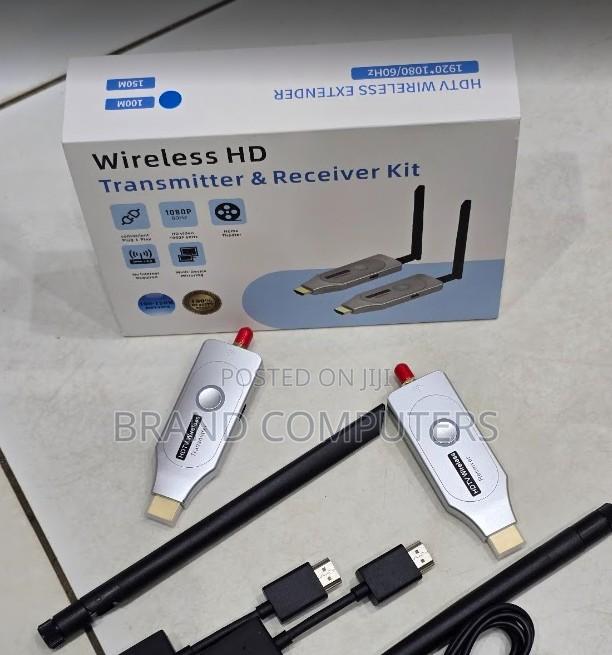 Fjgear 100m Wireless Hdmi Extender – Video Transmitter Receiver