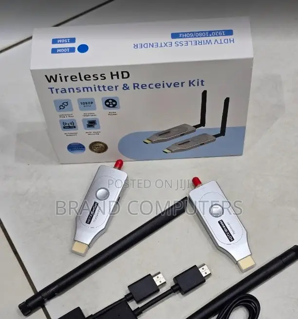 Fjgear 100m Wireless Hdmi Extender – Video Transmitter Receiver