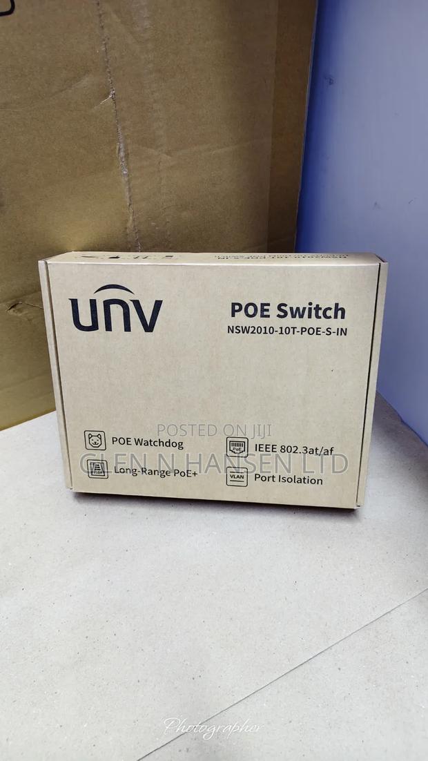 Unview 4 and 8port Poe Switches