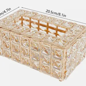 High Quality Crystal Sparkling Serviette Holder - Pm