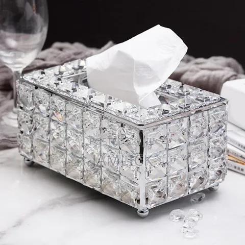 High Quality Crystal Sparkling Serviette Holder - Pm - thumbnail 2